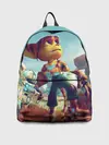 Рюкзак джинсовый / Ratchet and Clank