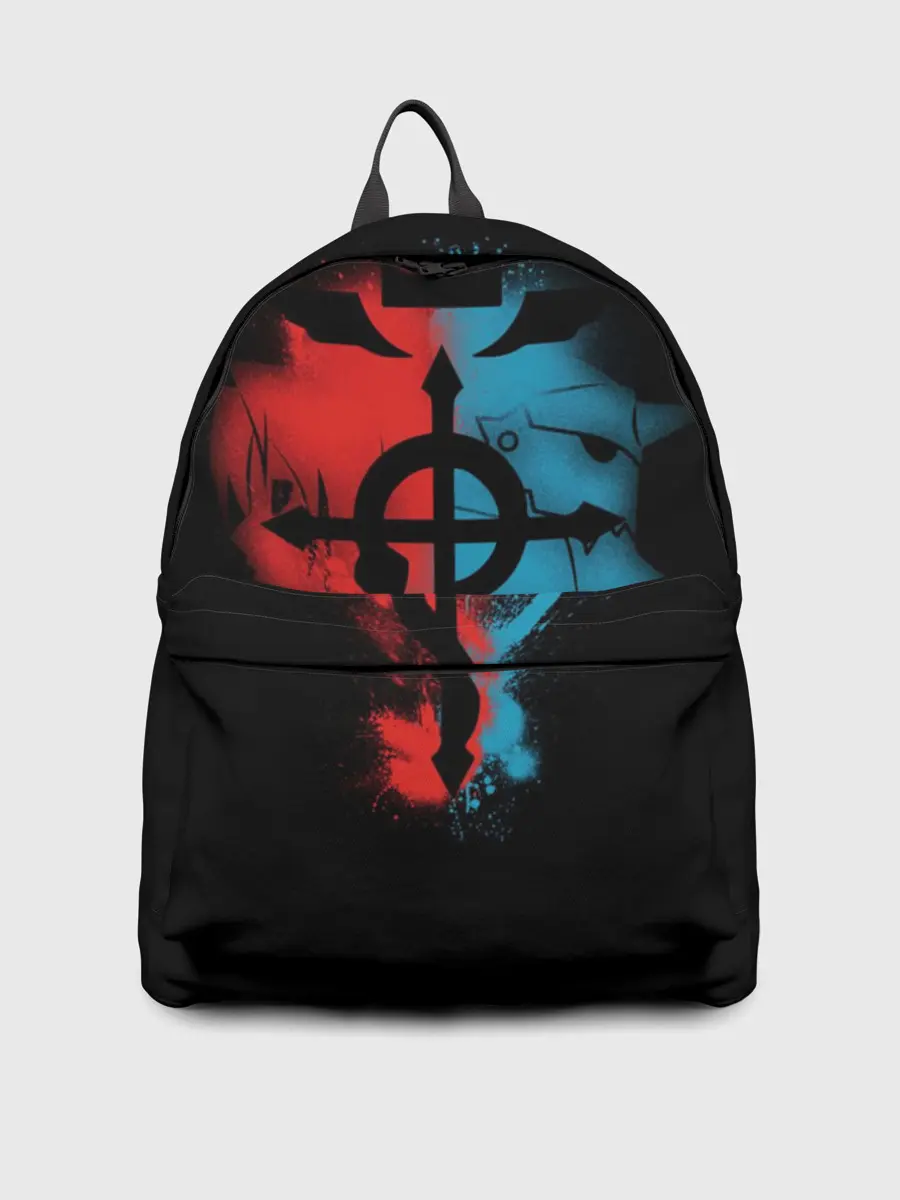 Рюкзак джинсовый / Стальной алхимик