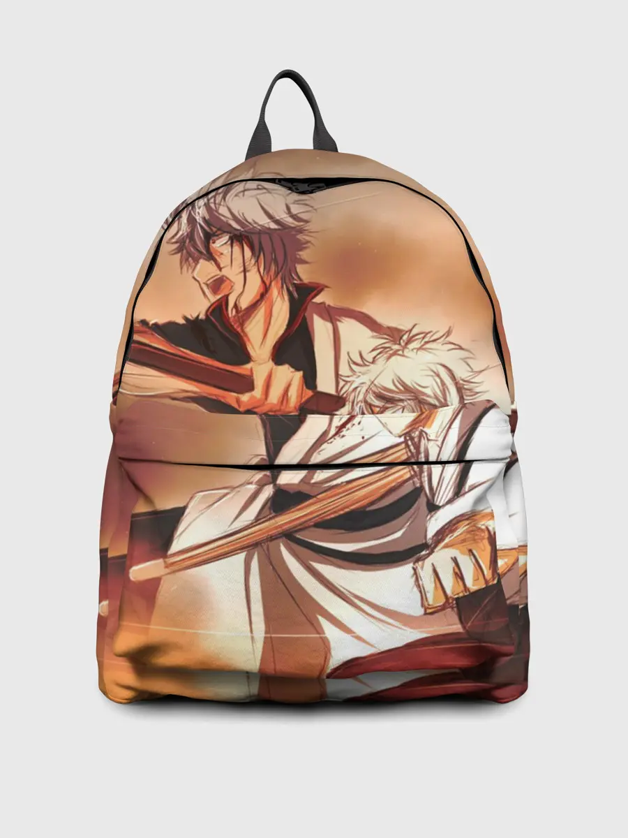 Рюкзак джинсовый / гинтоки саката самурай