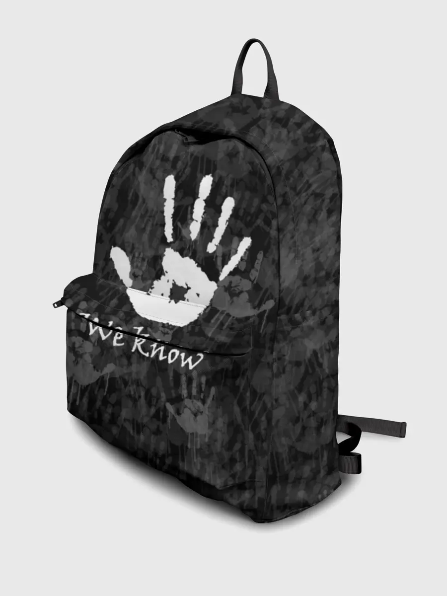 Рюкзак джинсовый / WE KNOW / МЫ ЗНАЕМ / TES