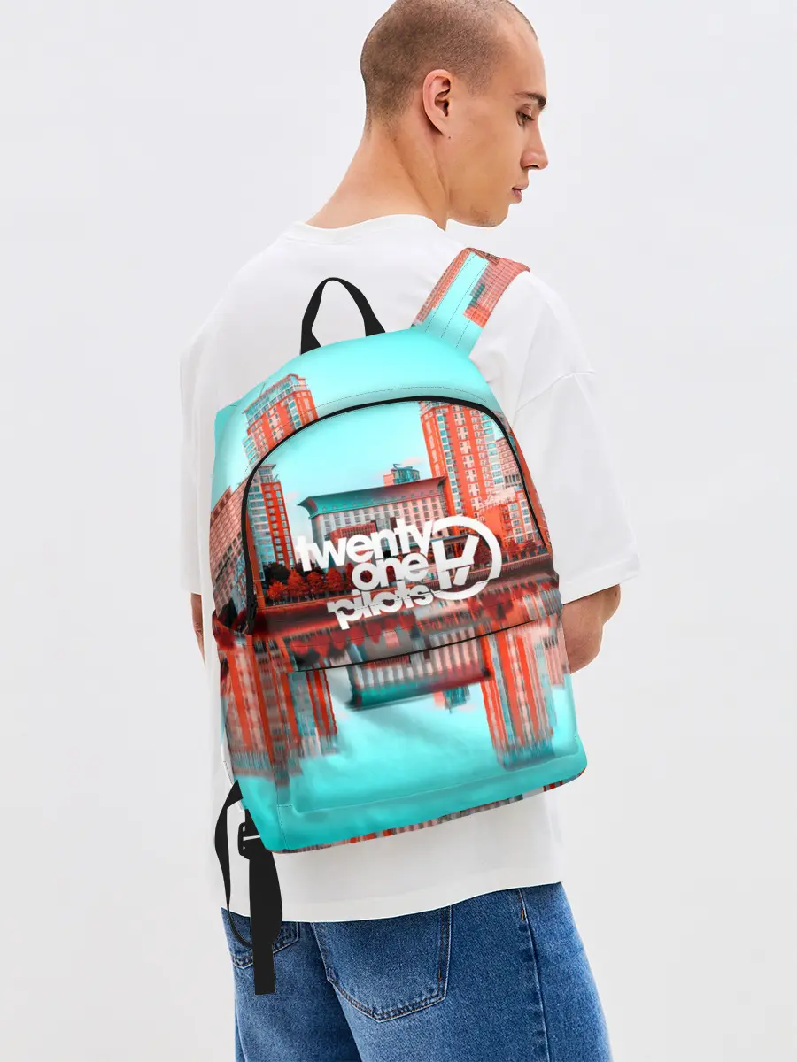 Рюкзак джинсовый / TWENTY ONE PILOTS