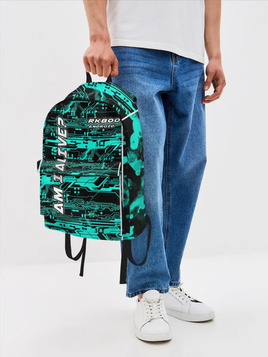 Рюкзак джинсовый / Detroit: AM I ALIVE?