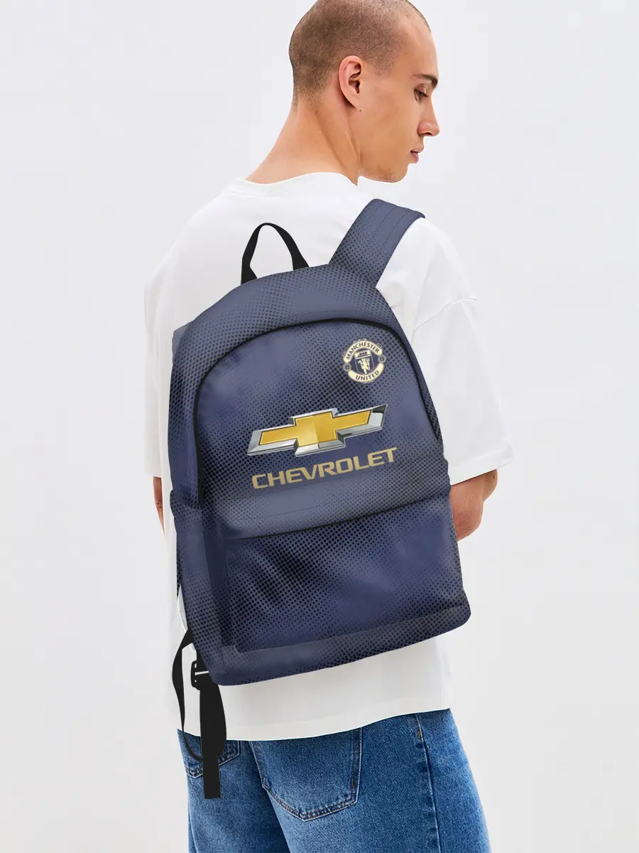 Рюкзак джинсовый / Manchester United away 18-19
