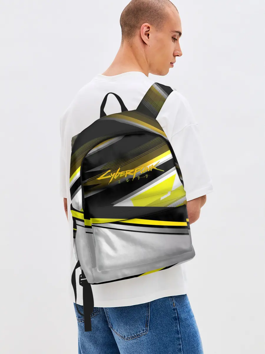 Рюкзак джинсовый / CyberPunk 2077