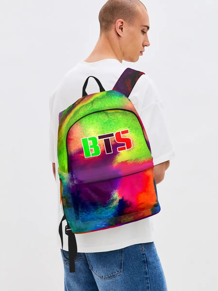 Рюкзак джинсовый / BTS