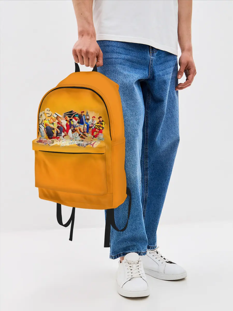 Рюкзак джинсовый / BTS