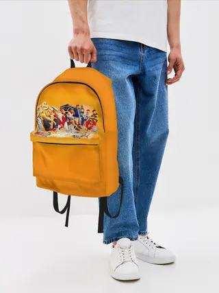 Рюкзак джинсовый / BTS