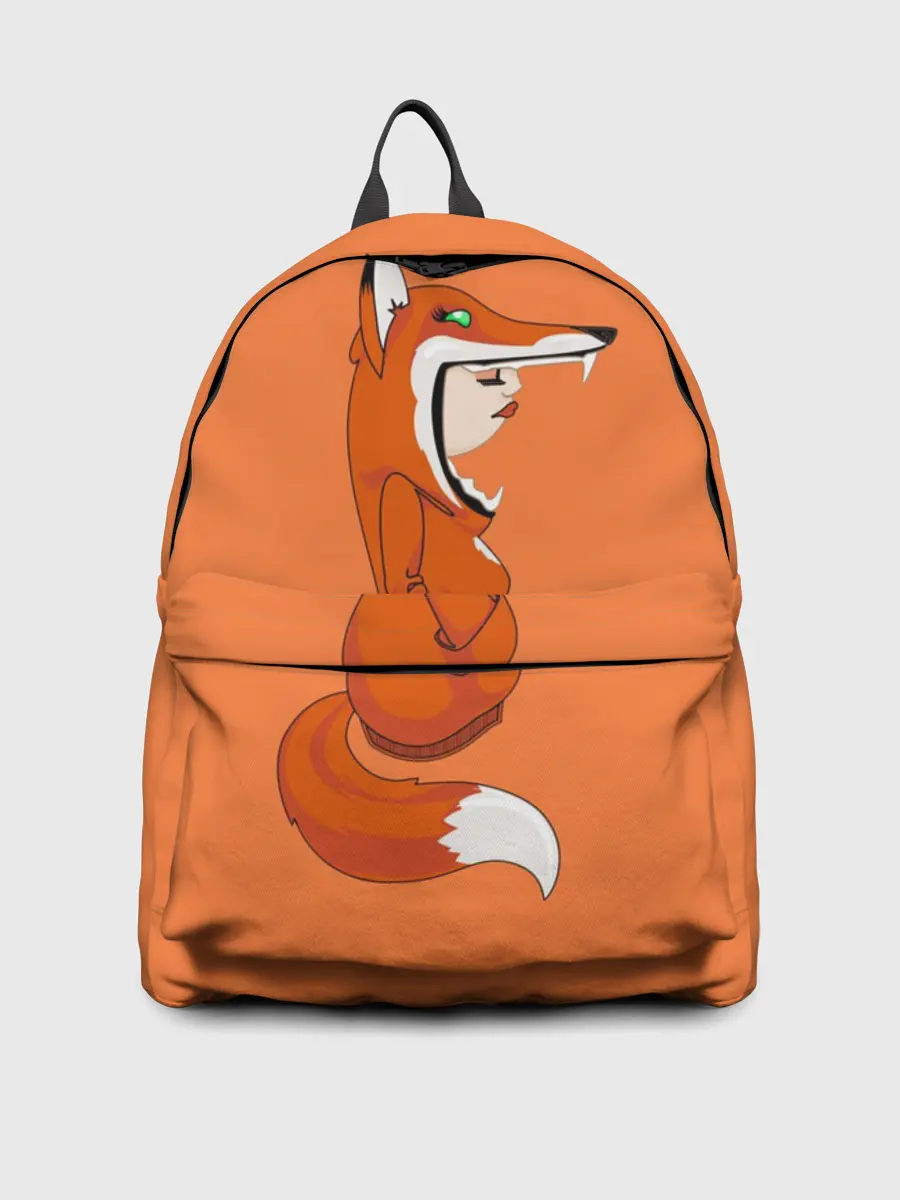 Рюкзак джинсовый / Барышня Лиса