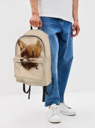 Рюкзак джинсовый / Лесной Лис