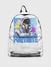 Рюкзак джинсовый / Fortnite Fan Art