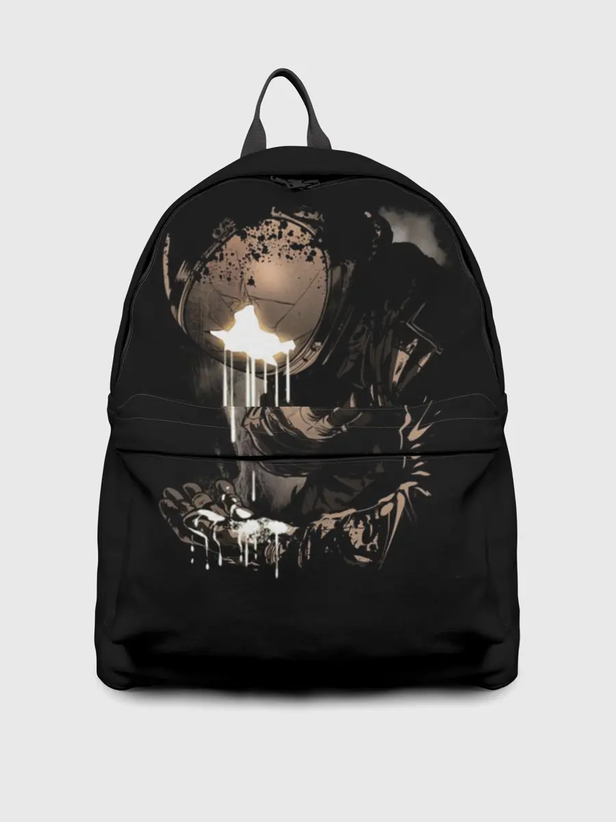 Рюкзак джинсовый / Космонавт