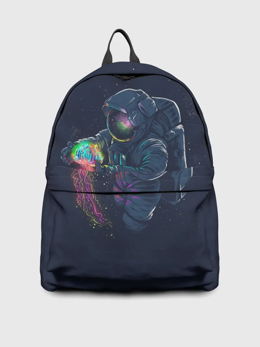 Рюкзак джинсовый / Космическая Медуза