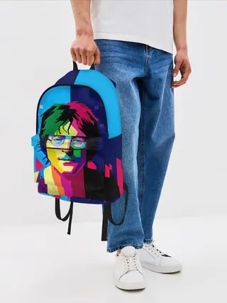 Рюкзак джинсовый / Джон Леннон