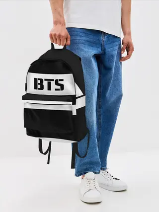 Рюкзак джинсовый / BTS