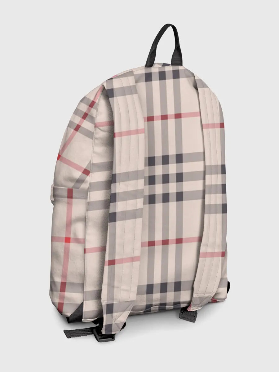 Рюкзак джинсовый / Светлая клетка