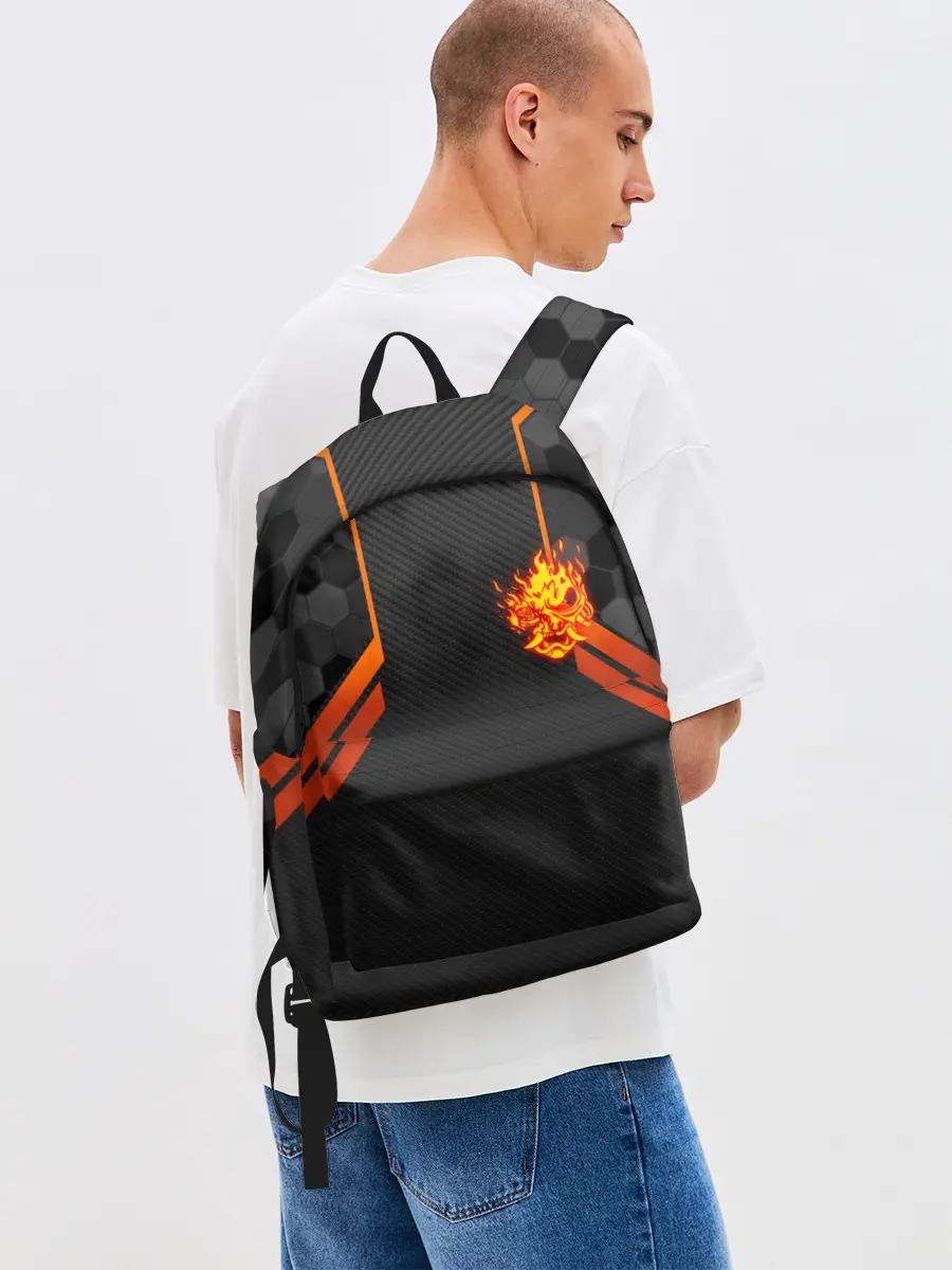 Рюкзак джинсовый / CYBERPUNK 2077 SAMURAI