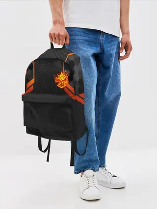 Рюкзак джинсовый / CYBERPUNK 2077 SAMURAI