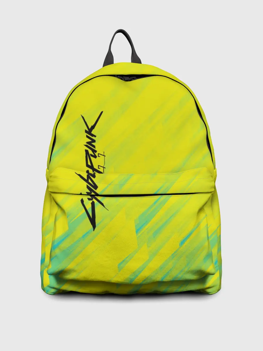 Рюкзак джинсовый / CYBERPUNK 2077 | КИБЕРПАНК 2077