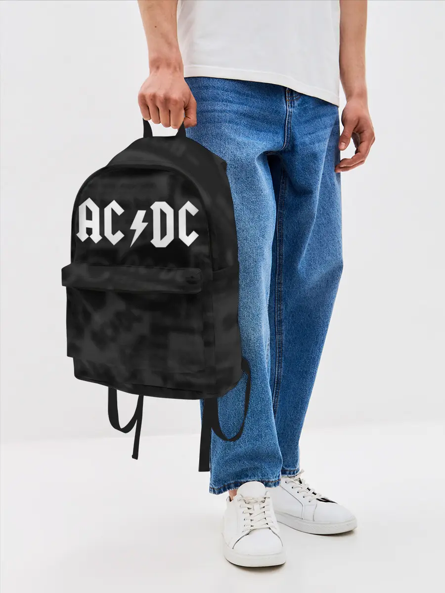 Рюкзак джинсовый / AC/DC