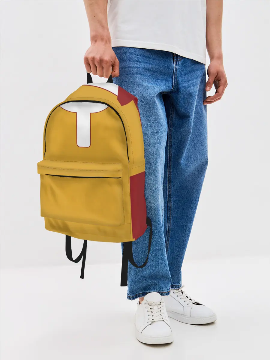 Рюкзак джинсовый / ONE PUNCH MAN SAITAMA