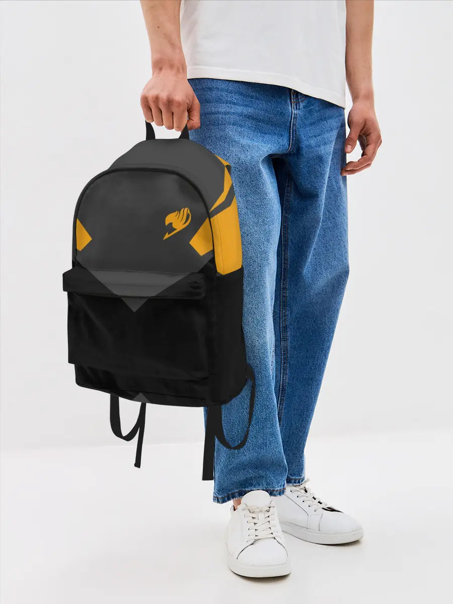 Рюкзак джинсовый / Хвост Феи абстрация