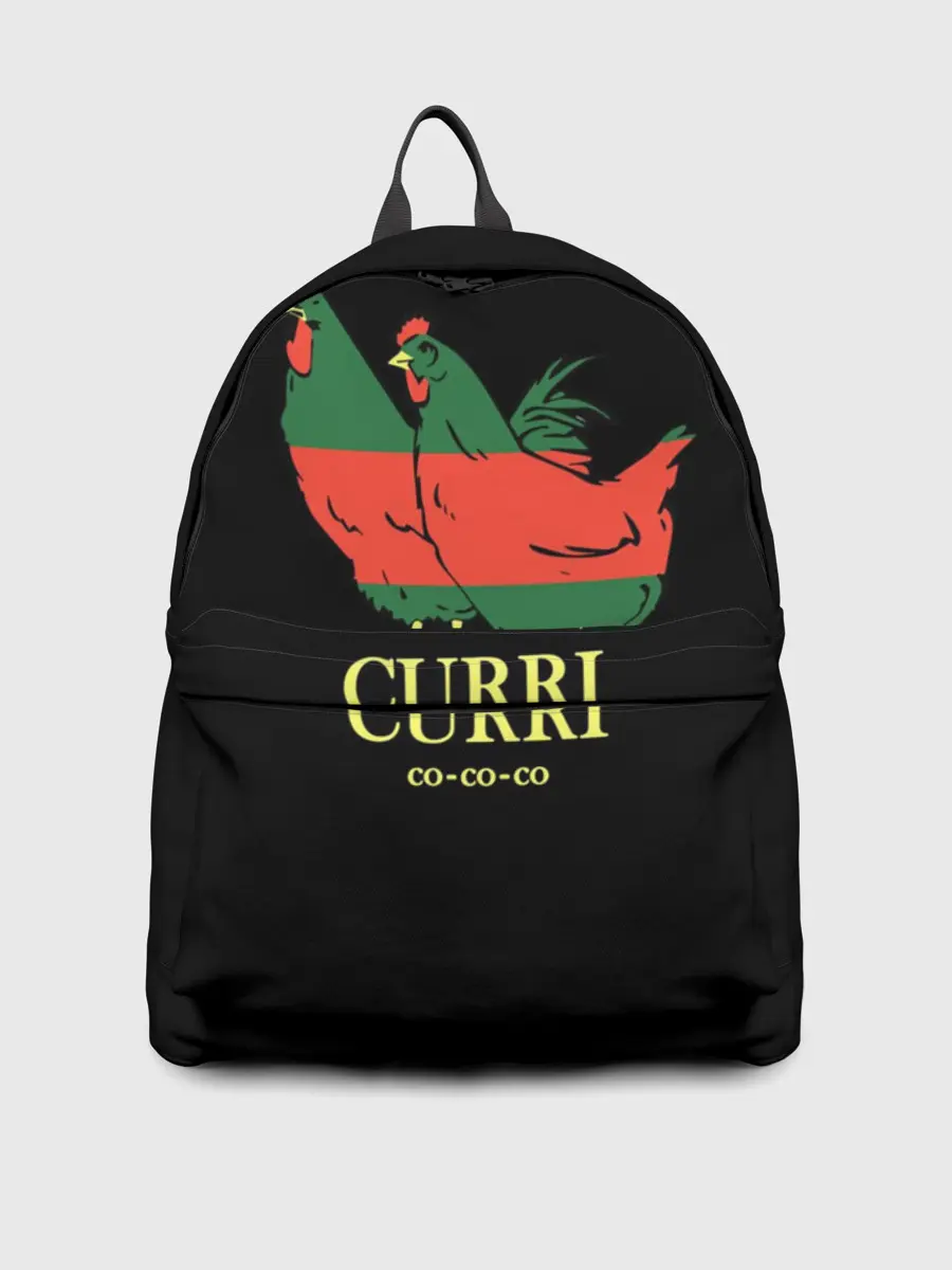 Рюкзак джинсовый / Куры