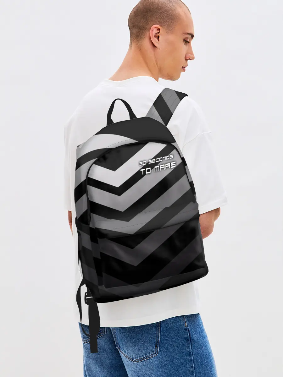 Рюкзак джинсовый / 30 Seconds To Mars