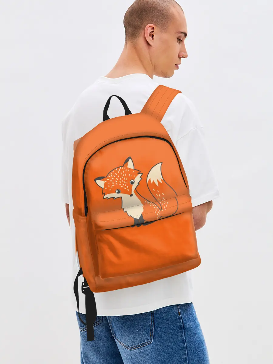 Рюкзак джинсовый / Лисичка