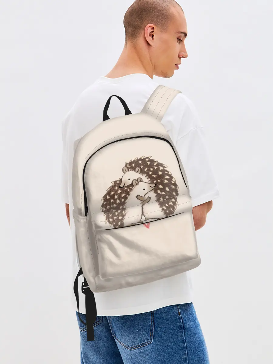 Рюкзак джинсовый / Любовь Ежиков