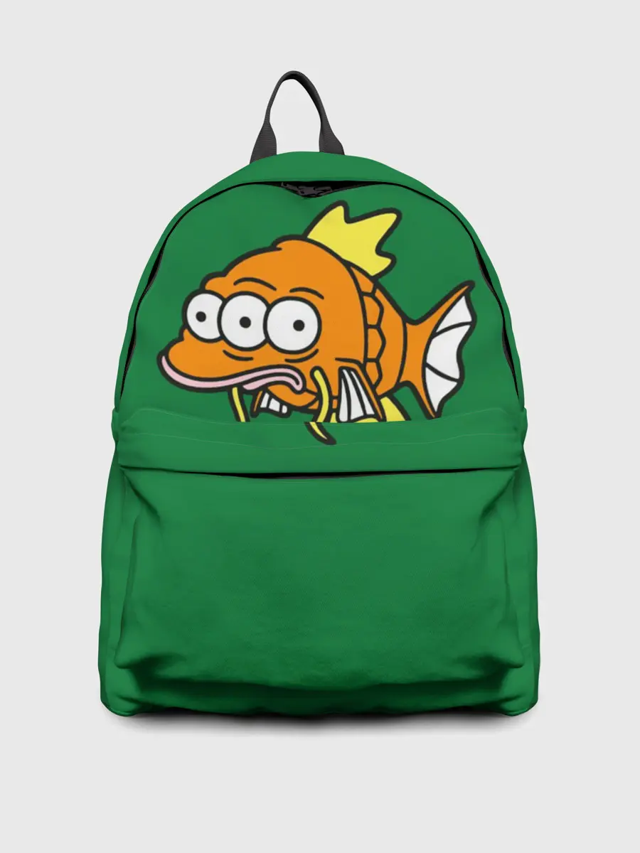 Рюкзак джинсовый / Радиоактивная Рыбка