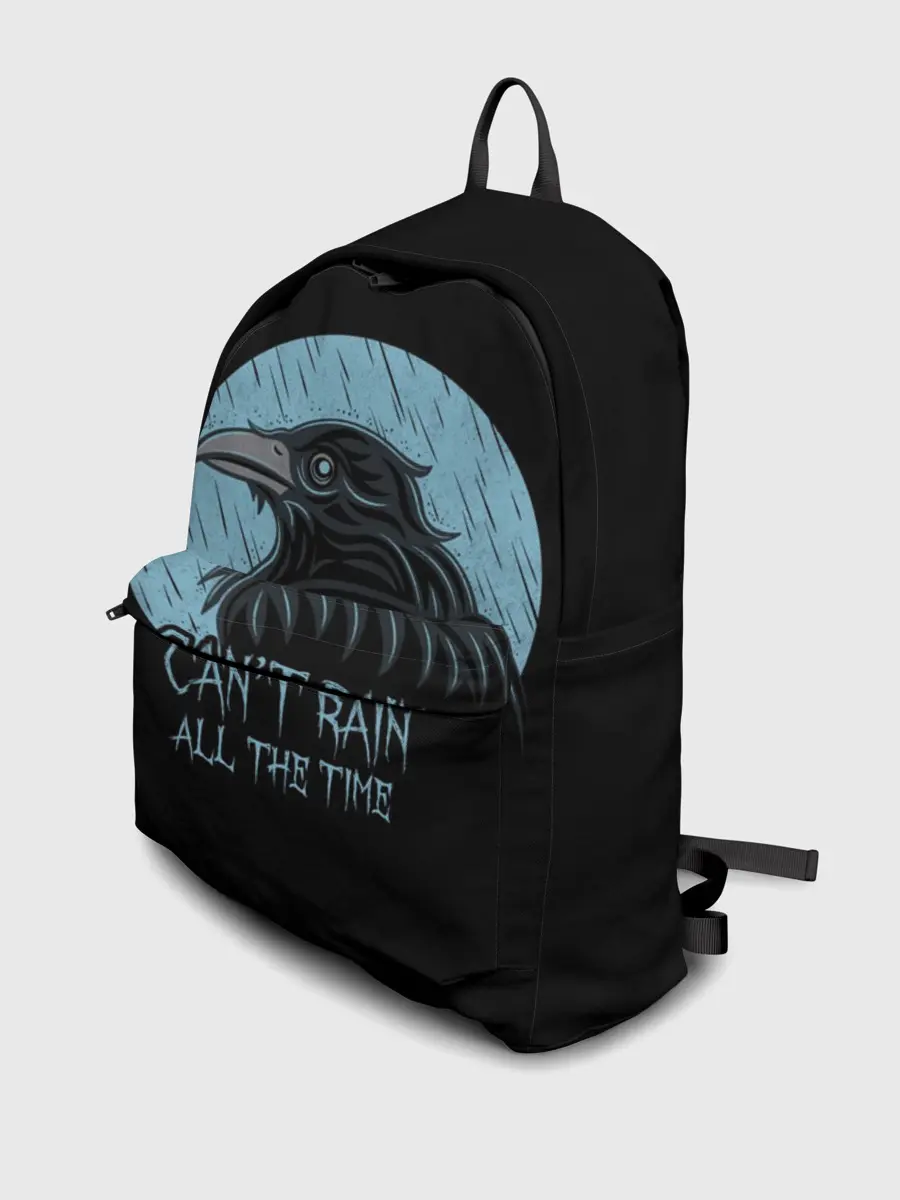 Рюкзак джинсовый / Ворон