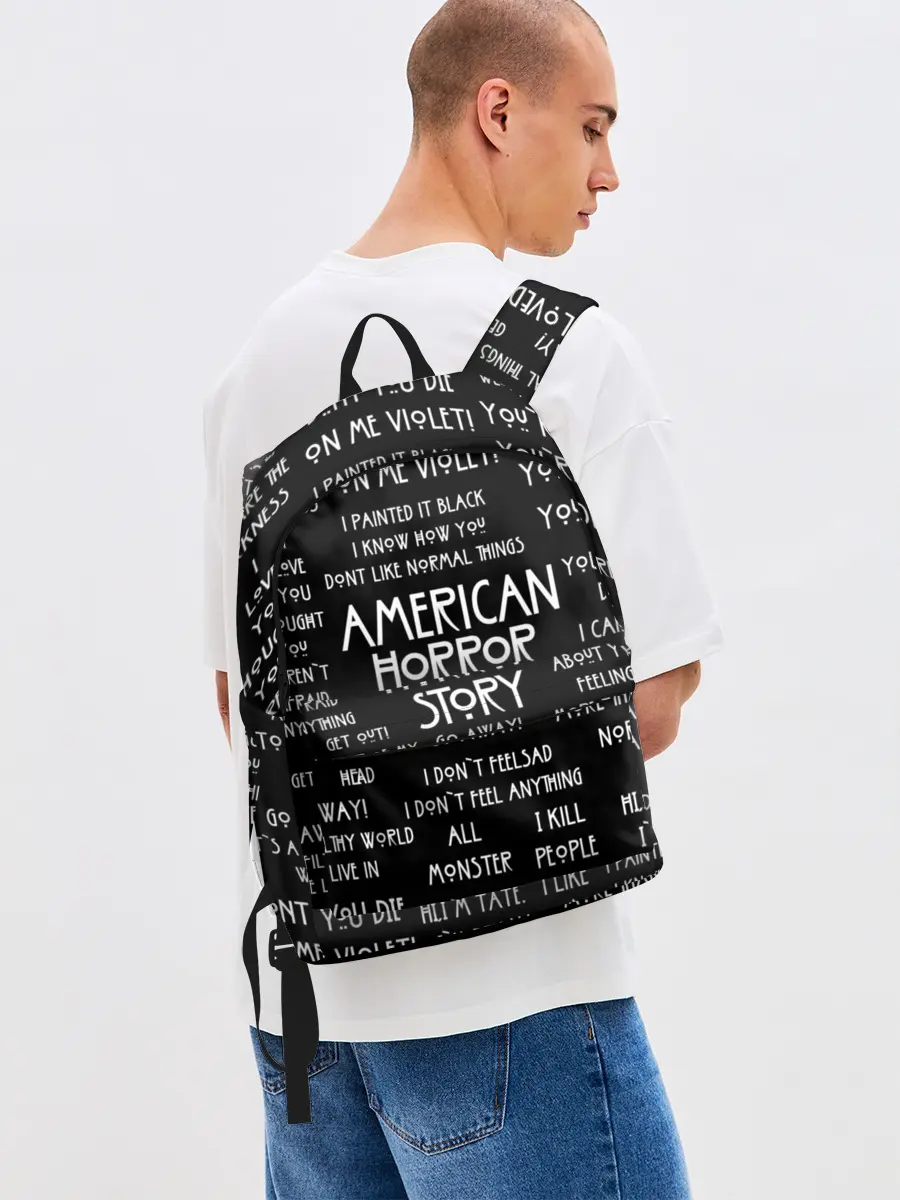 Рюкзак джинсовый / AHS | AMERICAN HORROR STORY