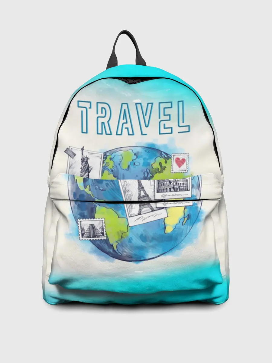 Рюкзак джинсовый / Путешествуй!