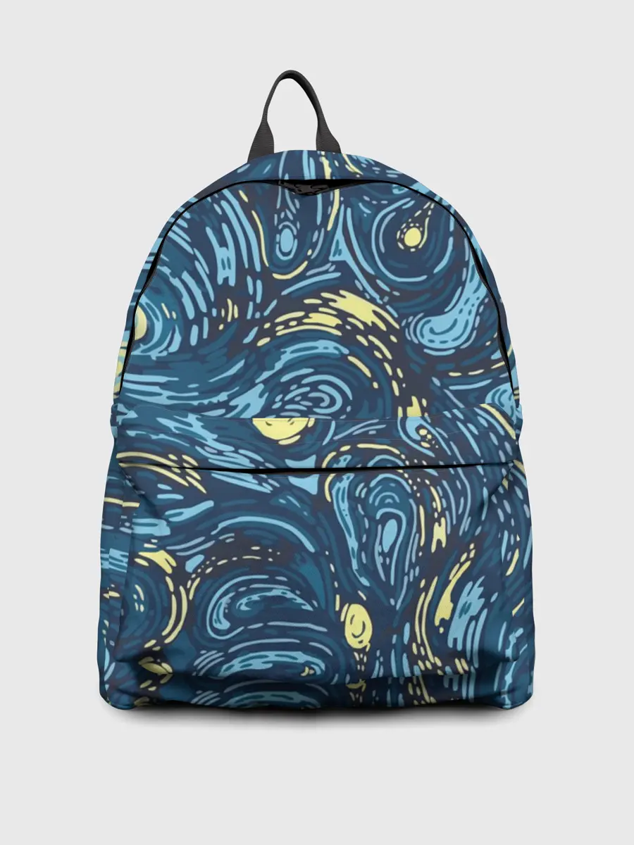 Рюкзак джинсовый / Ван Гог. Звездная Ночь