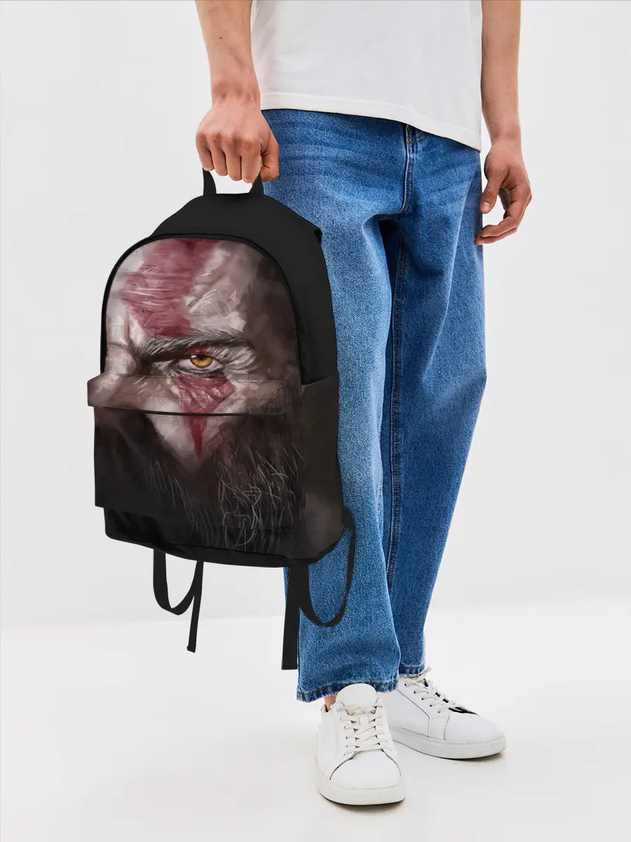 Рюкзак джинсовый / God of War