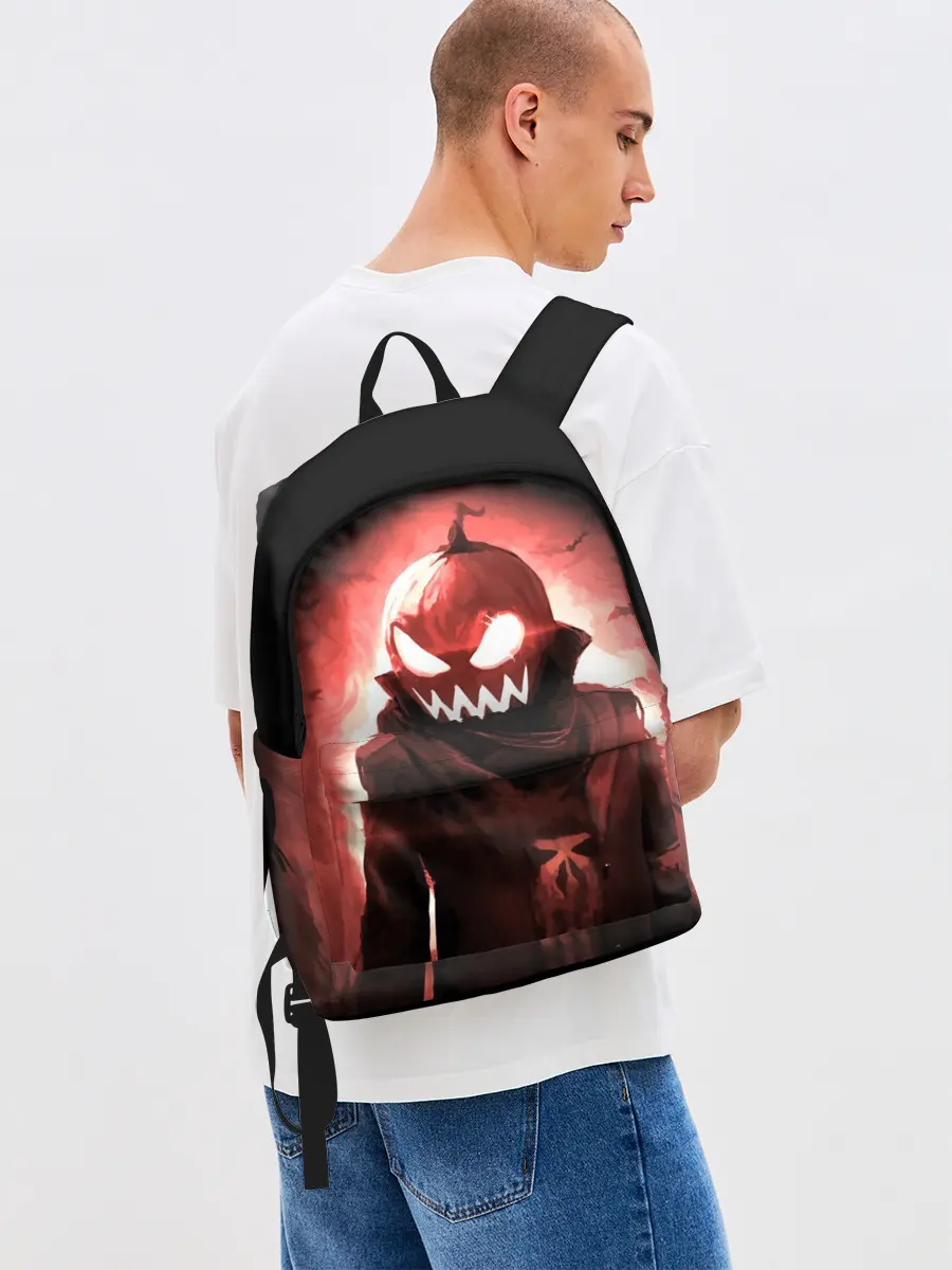 Рюкзак джинсовый / Тыква