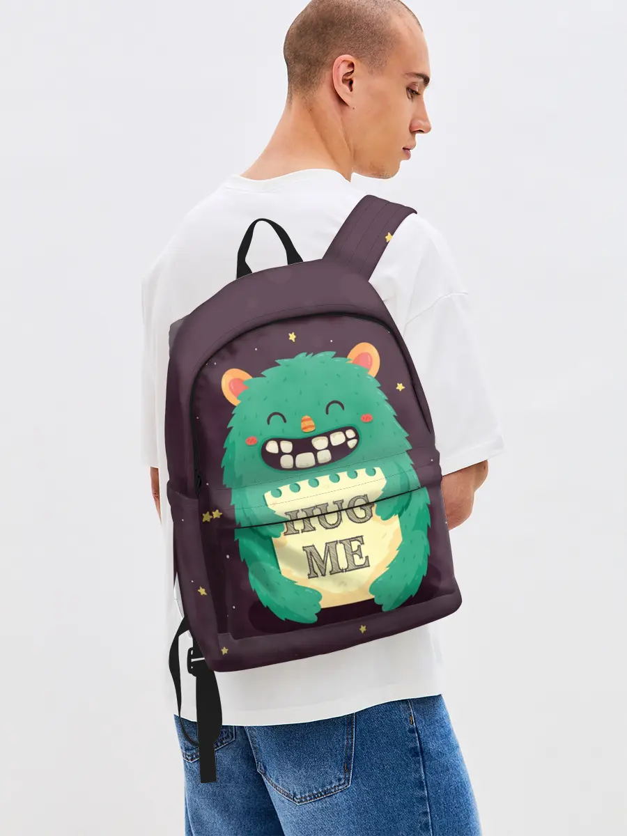 Рюкзак джинсовый / Монстр обнимашки