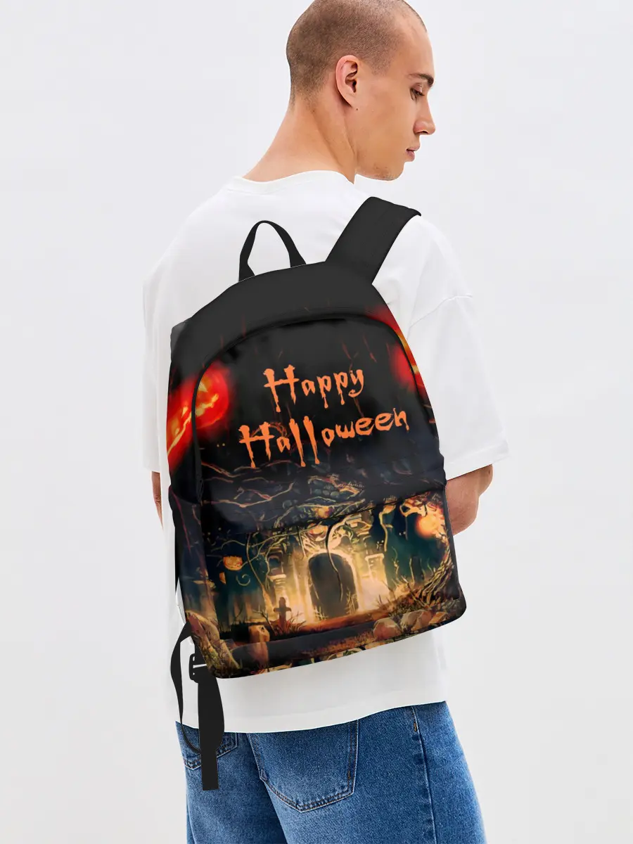 Рюкзак джинсовый / Halloween