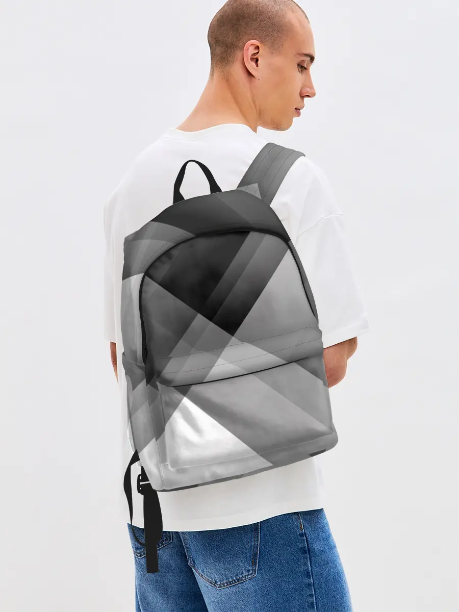 Рюкзак джинсовый / Геометрия