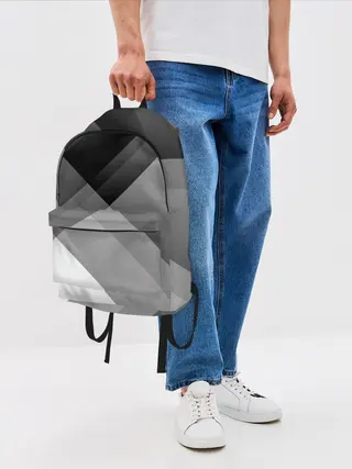 Рюкзак джинсовый / Геометрия
