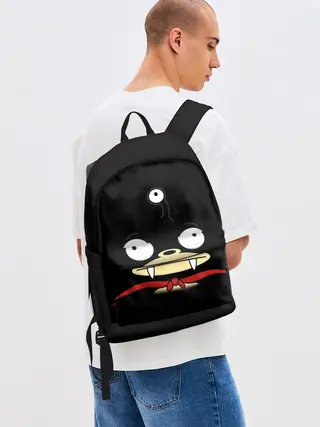 Рюкзак джинсовый / Футурама - зверек