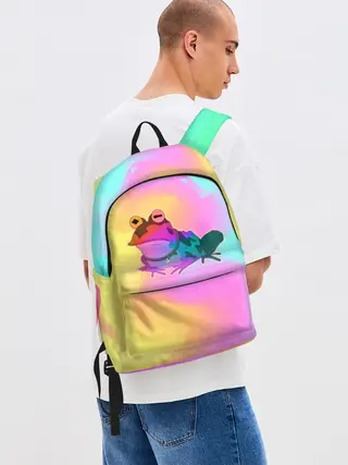 Рюкзак джинсовый / Кислотная Гипножаба