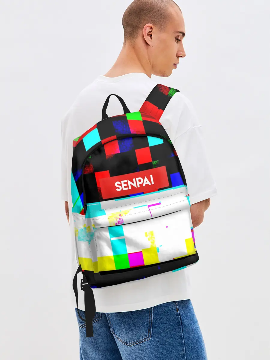 Рюкзак джинсовый / SENPAI