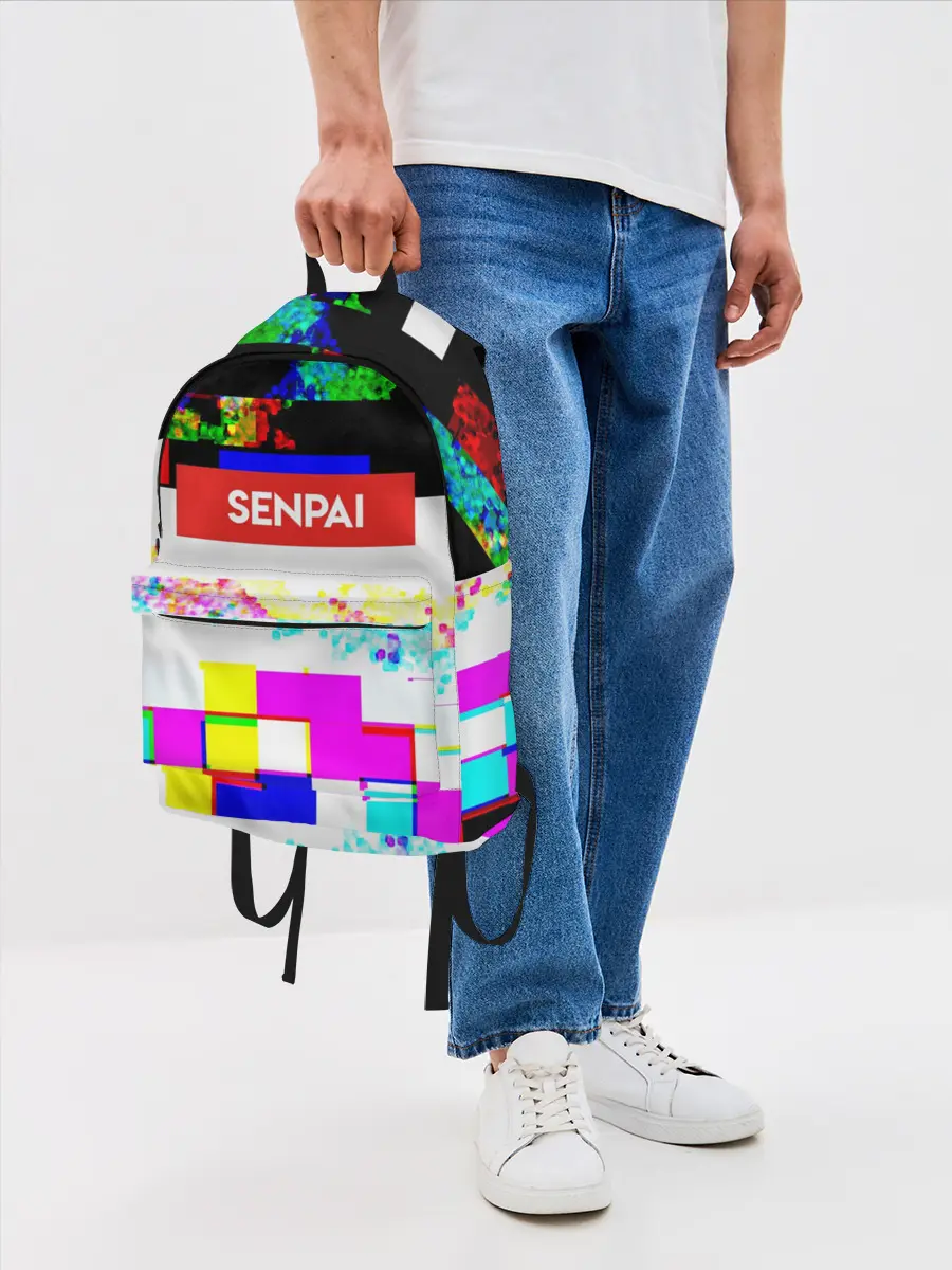 Рюкзак джинсовый / SENPAI