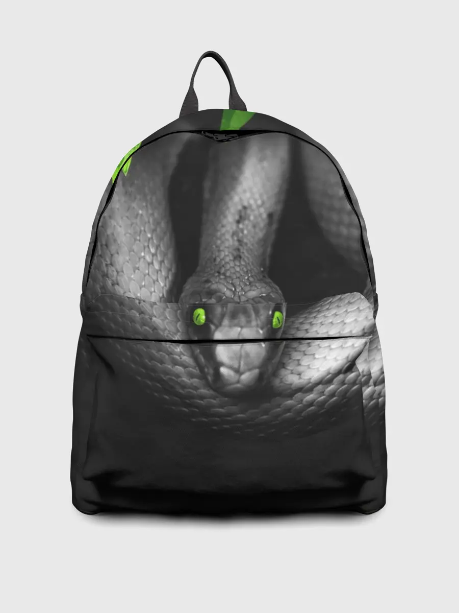 Рюкзак джинсовый / Змея