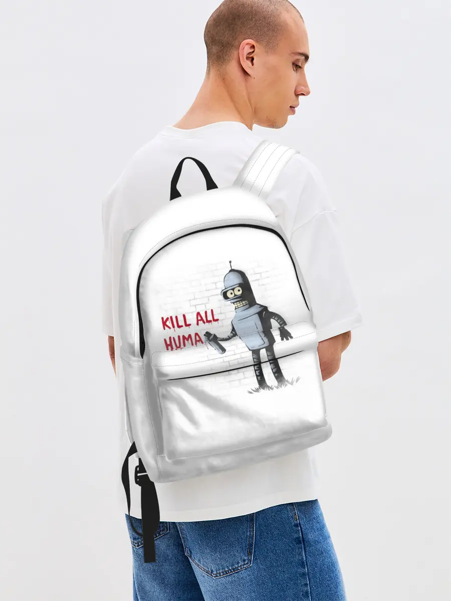 Рюкзак джинсовый / Человеконенавистник