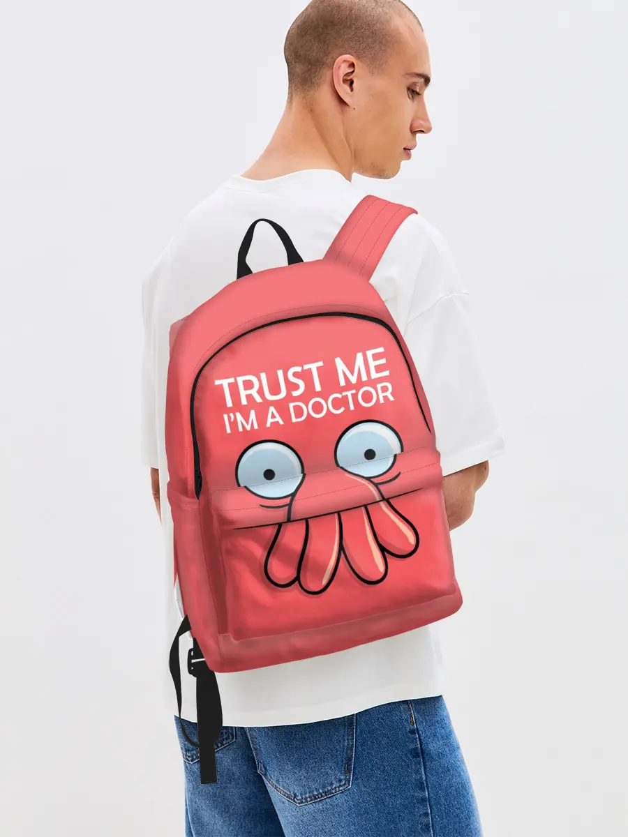 Рюкзак джинсовый / Trust Me Im a Doctor
