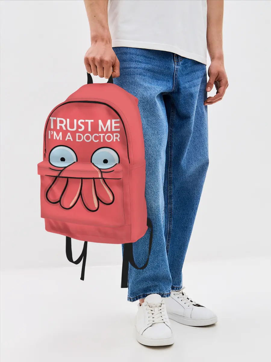 Рюкзак джинсовый / Trust Me Im a Doctor
