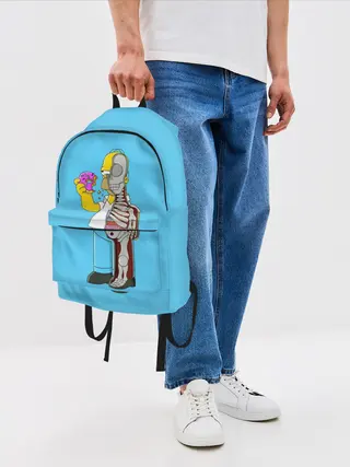 Рюкзак джинсовый / Гомер