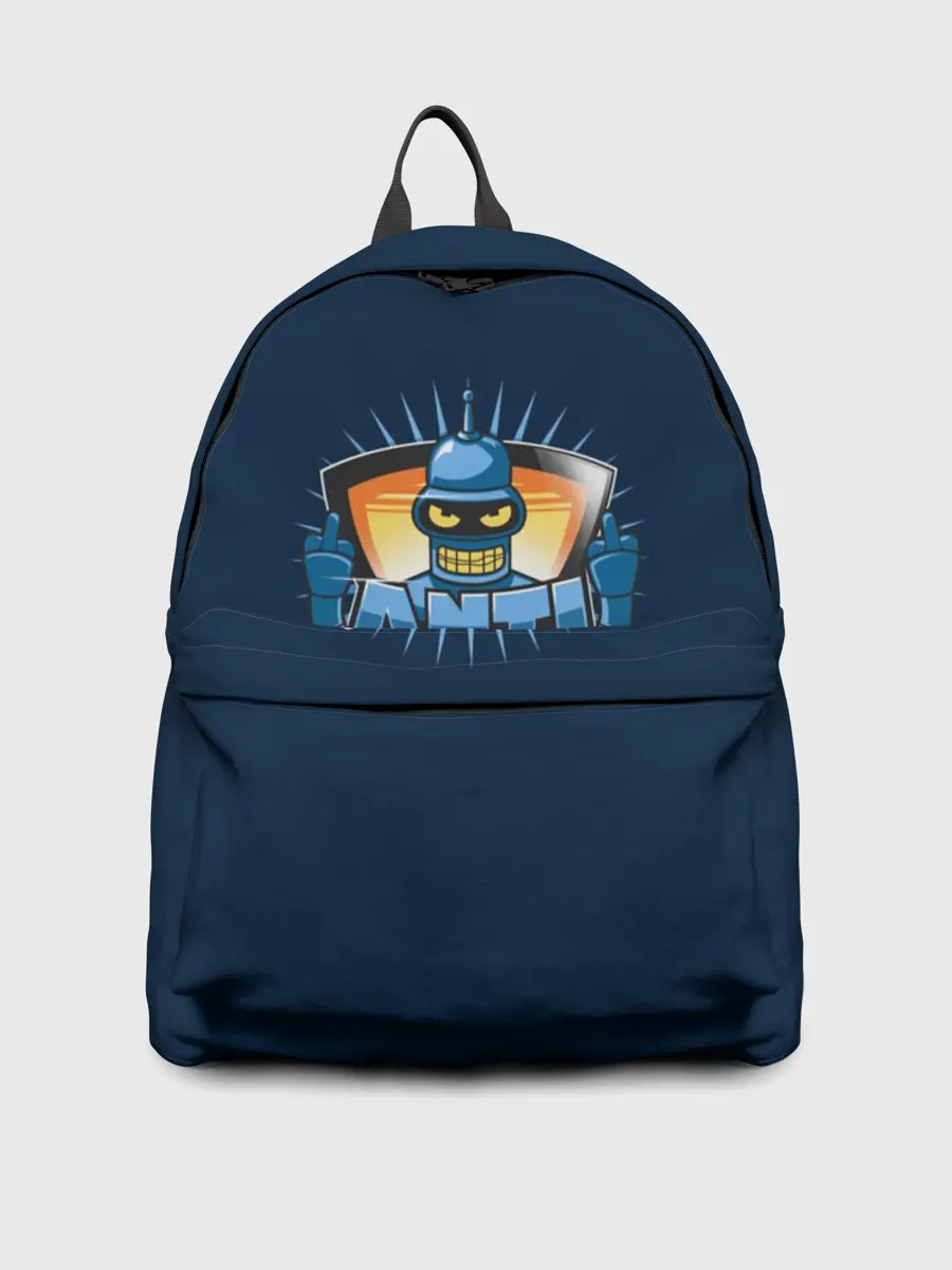 Рюкзак джинсовый / Anti Humans